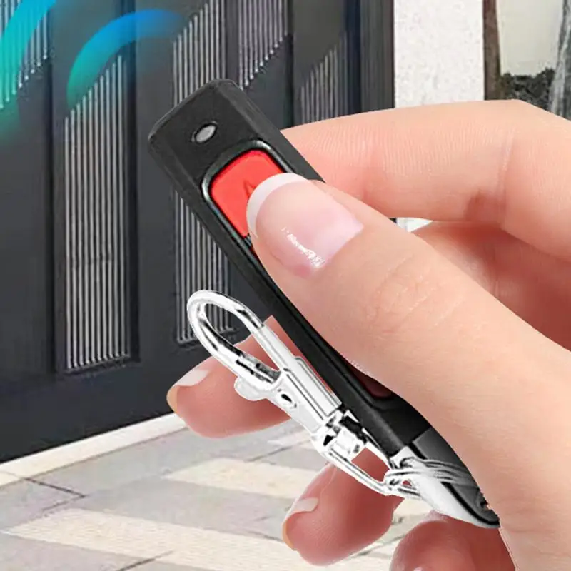 Telecomando 433 Mhz telecomando universale per Garage per cancello elettrico duplicatore a 4 pulsanti Clone Learning Door Control Car Key