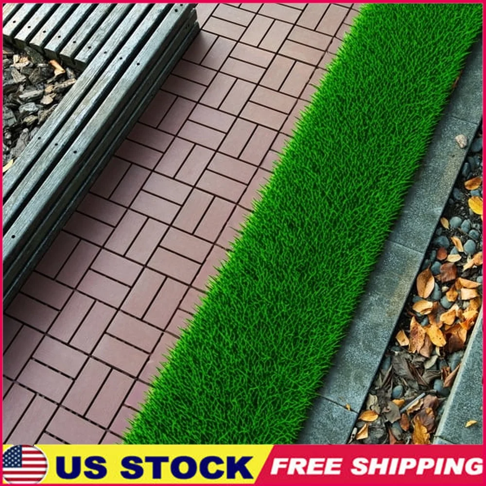 Piastrelle per ponte composite in legno-plastica ad incastro da 44 pezzi Pavimenti durevoli e facili da pulire Installazione senza attrezzi per interni ed esterni