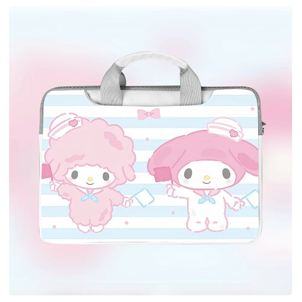 

New Hello Kitty Laptop Bag 12 13 14 15 16 Inch Shockproof Laptop Sleeve Waterproof Storage Bag for Tablet Macbook Pro Air Gift