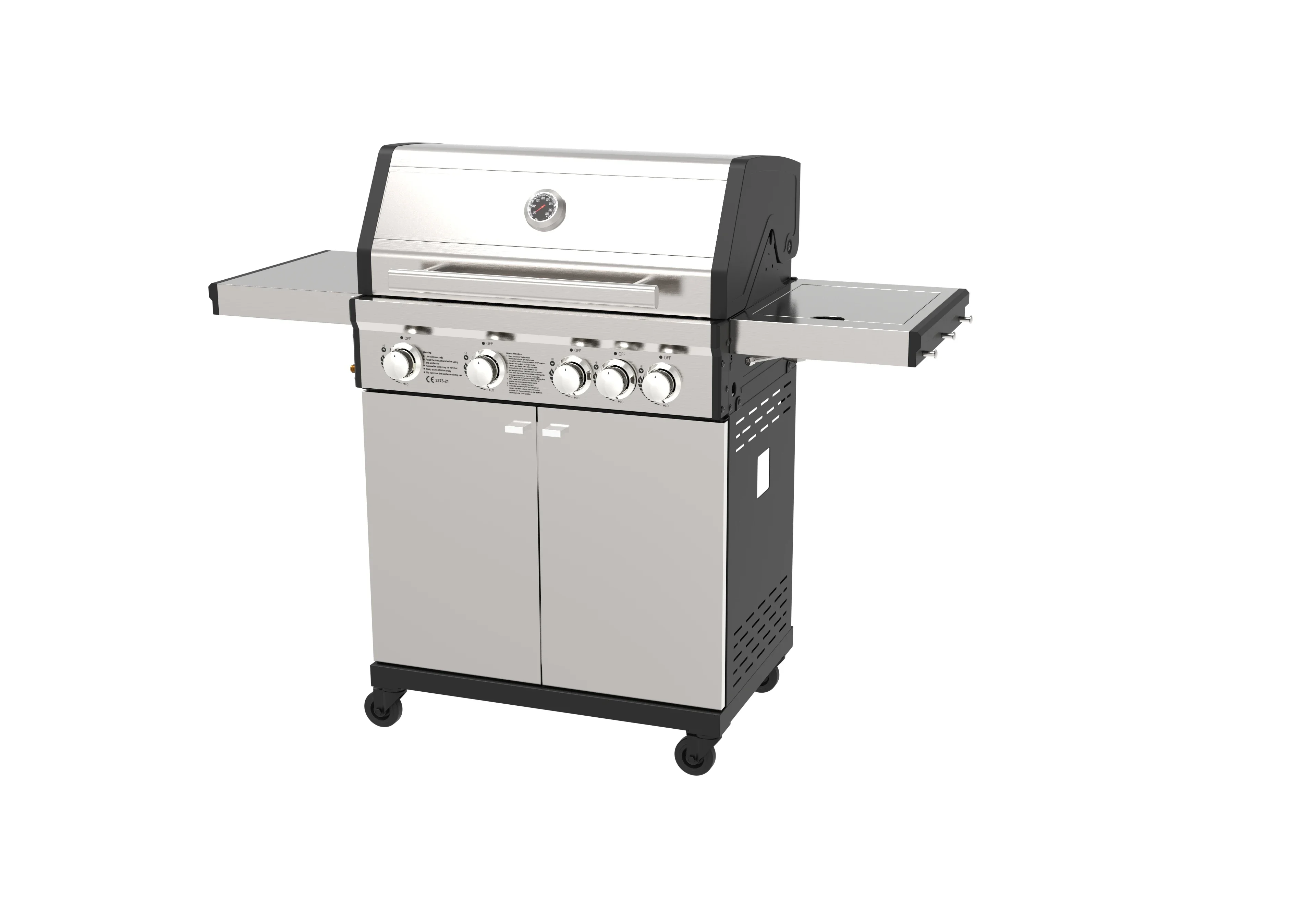 Portable Commercial Stainless Steel Gas Cooker Oven and Grill Outdoor Barbecue BBQ Gas Grill