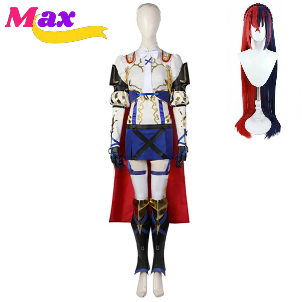 Max Cos Anime Engage Female Alear Cosplay Costume Full Set Custom Made for Halloween