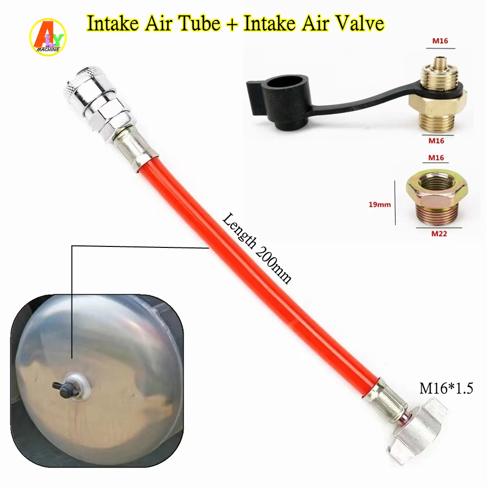 

ALYTEST Air Intake Pipe Spring Tube Valve for Truck Gas Storage Tank Pneumatic Dust Blower