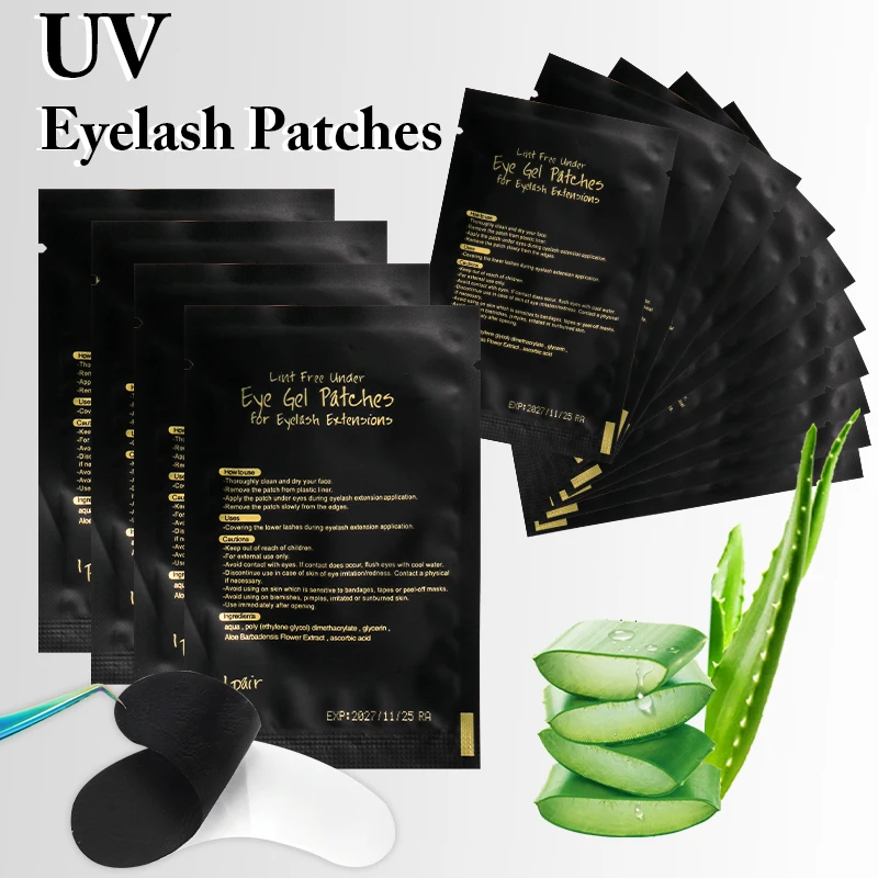 Cola uv para cílios postiços, à prova d'água, ferramentas cosméticas, adesivo roxo, lâmpada de cola uv, ferramentas de maquiagem, almofadas uv