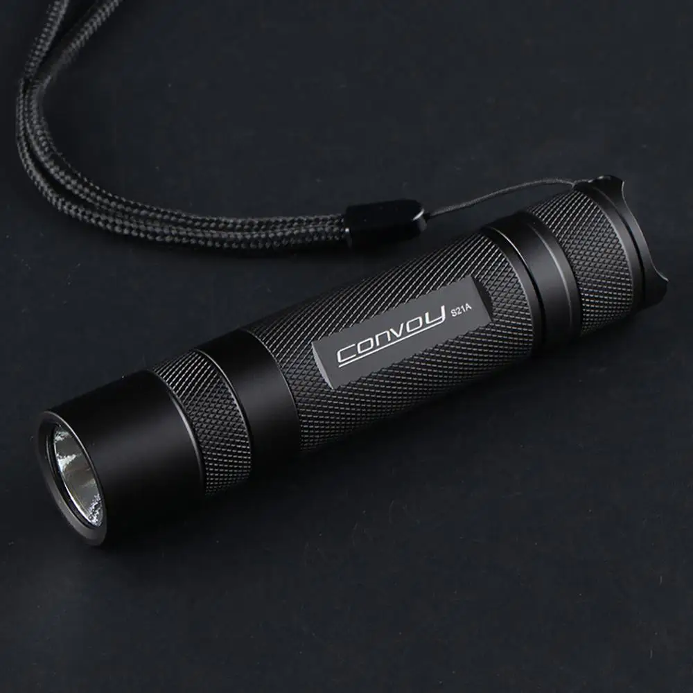 Convoy S21A Luminus SST40 2300 Lumens Led Mini EDC 21700 Flashlight High Powerful Camping Fishing Work Lamp Torch Lights Lantern