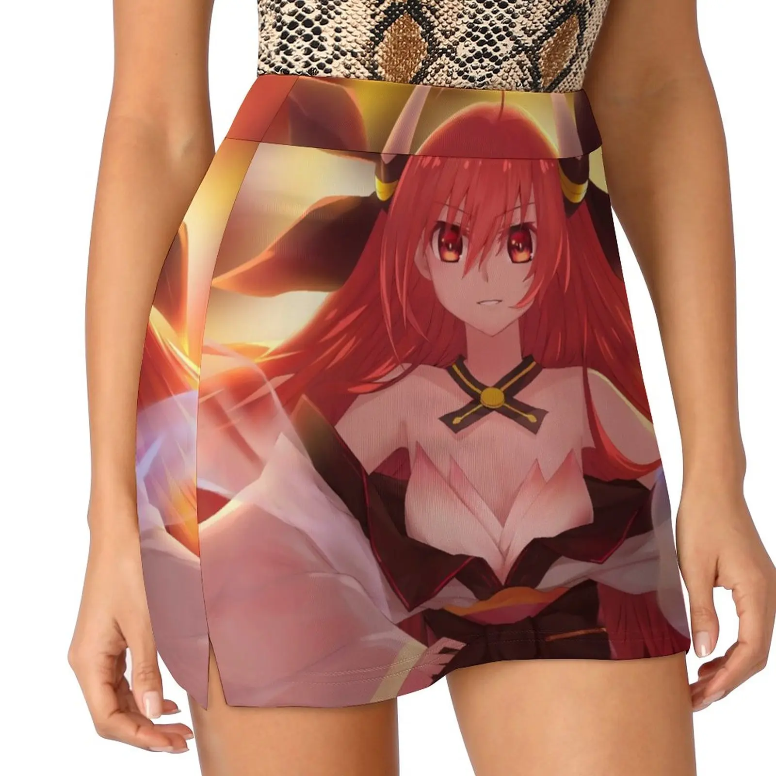 

Kotori Itsuka Date A Live Printing For Wibu Light Proof Trouser Skirt Female skirt Woman skirts Summer women's clothing