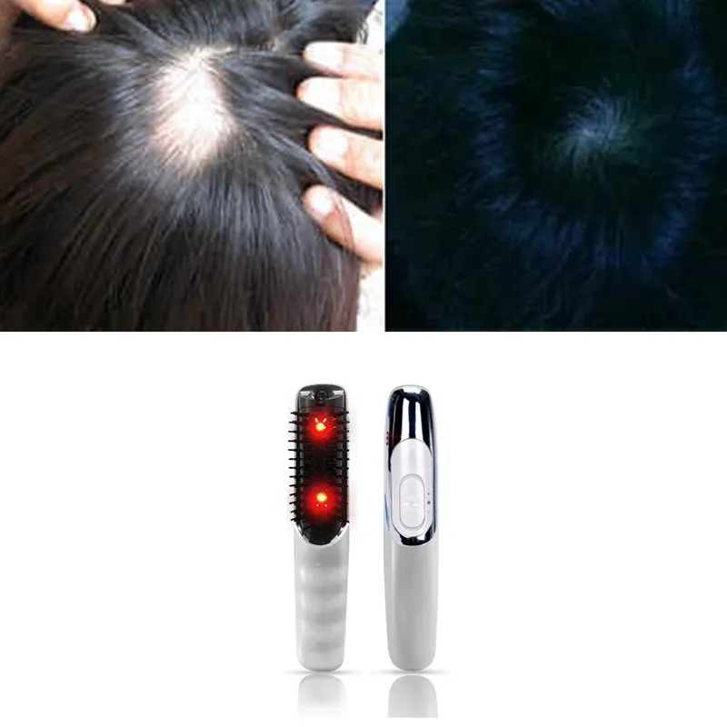 New Regrowth Head Massager Therapy Infrared Stimulator Laser Hair Growth Comb Treatment Hair Loss Laser Comb Head Massager