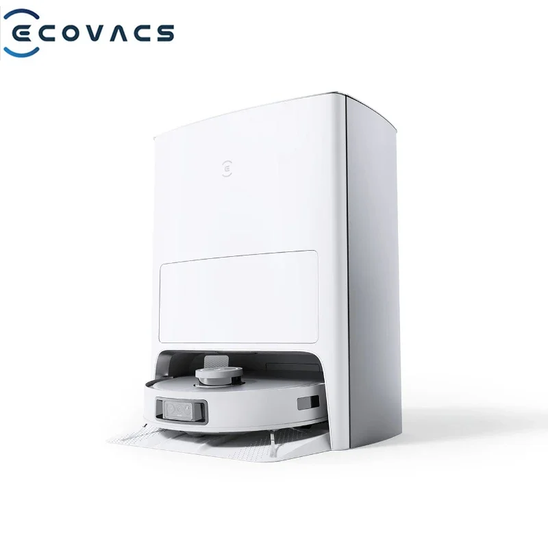 Ecovacs Deebot X1 Omni Wit Volledig Slimme Robot Sweep Dweil Zelfreiniger Stofzuiger Intelligent Huis Ai Reiniger Stof Auto Leeg