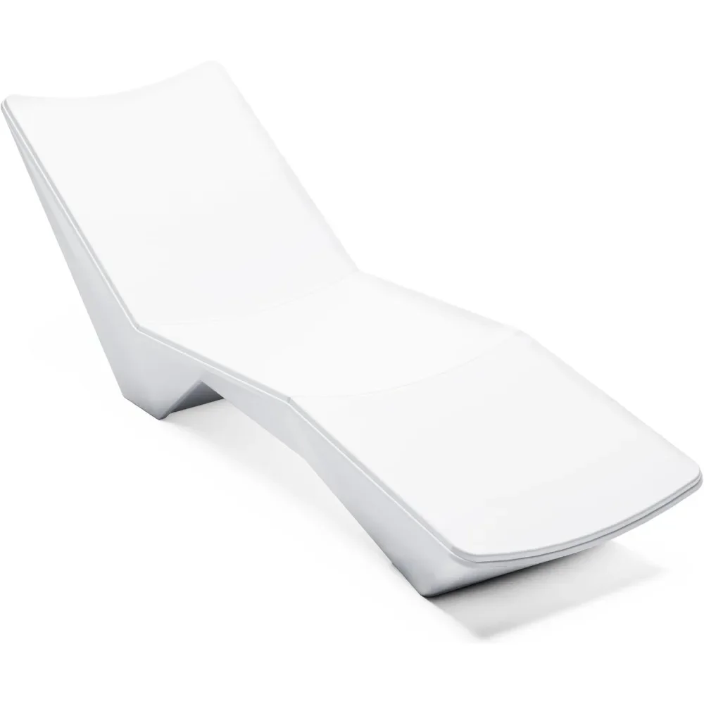 Pool Lounger, in-Pool Chaise Lounger, Use in Pools with Shelves Up to 9 Inches Deep, Weighted Design