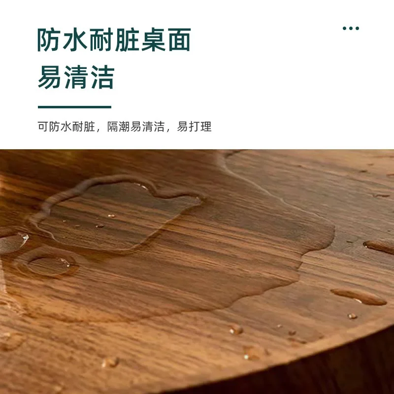 Tavolino da tè portatile tavolino ovale Internet celebrity ins vento pieghevole rotondo rimovibile