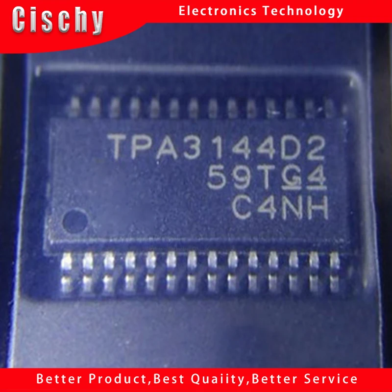 

2pcs/lot TPA3144D2PWPR TPA3144D2 TPA3144 HTSSOP-28 In Stock