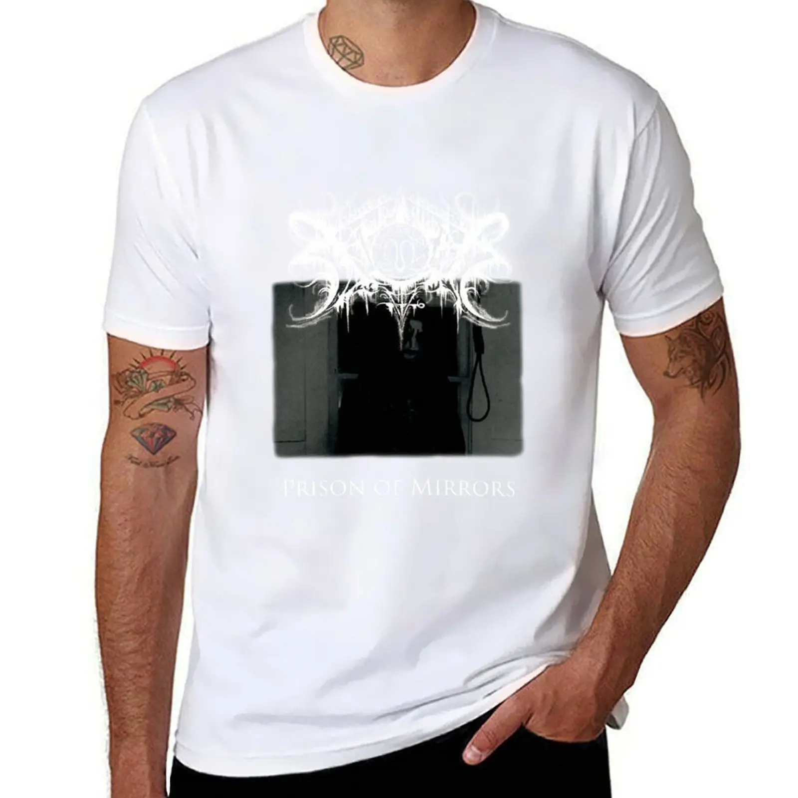 

Xasthur Prison of Mirrors Black Metal T-Shirt t shirts with prints graphic t shirts for man T-Shirt
