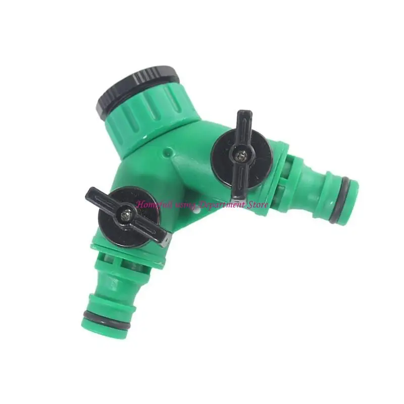 

High Quality ABS Three Way Connector with Simple Switch Valves Fit for Pipe Flows Regulation Efficient Watering Home Use