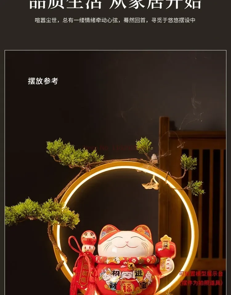 Anillo de luz Led con soporte de pantalla para móvil, lámpara de luz cálida, enchufe Usb, figuras de Anime, juguetes, regalos de cumpleaños,