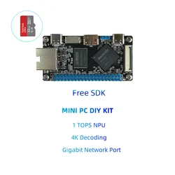 Rkrk3566 anakart ve İşlemci kiti Gigabit Ethernet RK3566 tek-kart bilgisayar DIY kiti elektronik NAS sunucusu