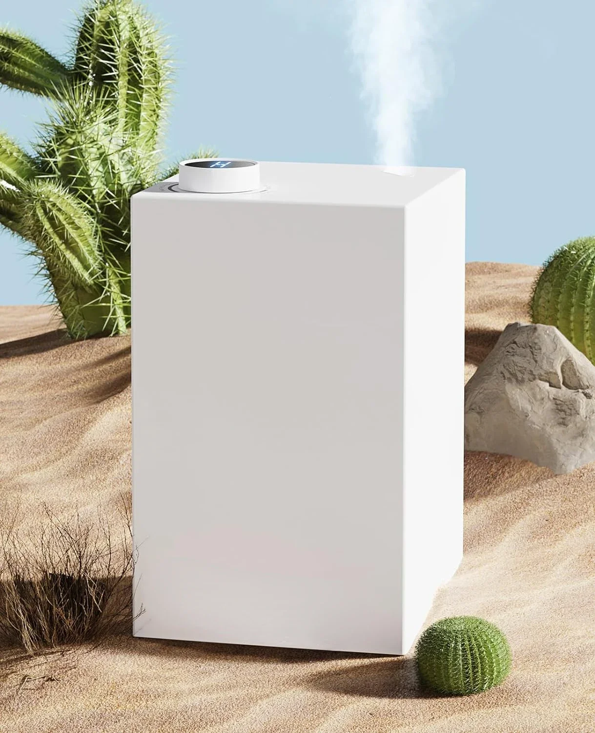 

Easy to clean stainless steel humidifier - perfect for bedroom use, dishwasher safe and cool mist option available