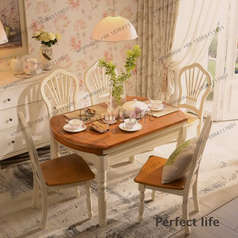 Factory Direct Sales Unique Design Dining Tables White Yellow Party Nordic Round Kitchen Table Living Room Modern Mesas De Comed