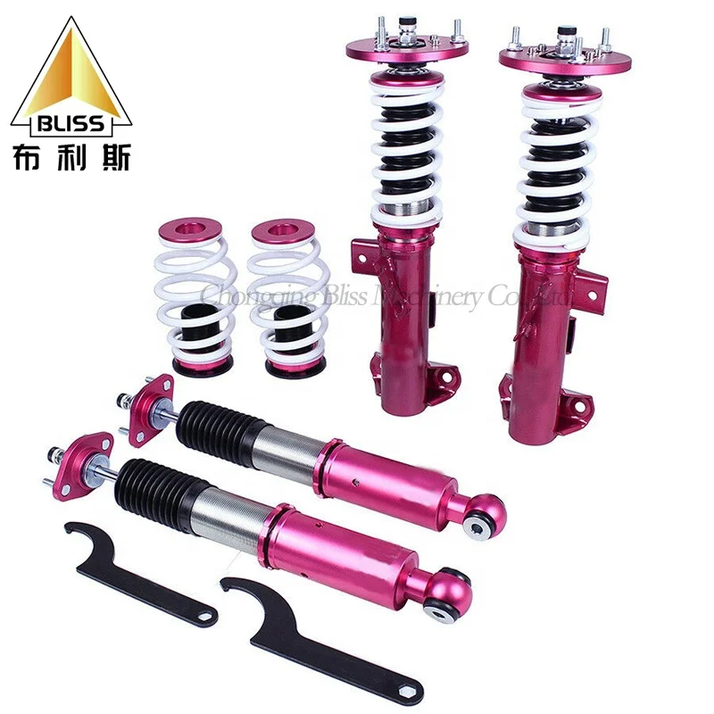 Car Accessories Modified Rear Shock Absorber coilover suspension air shock absorber Adjustable Suspension Coilover For E36