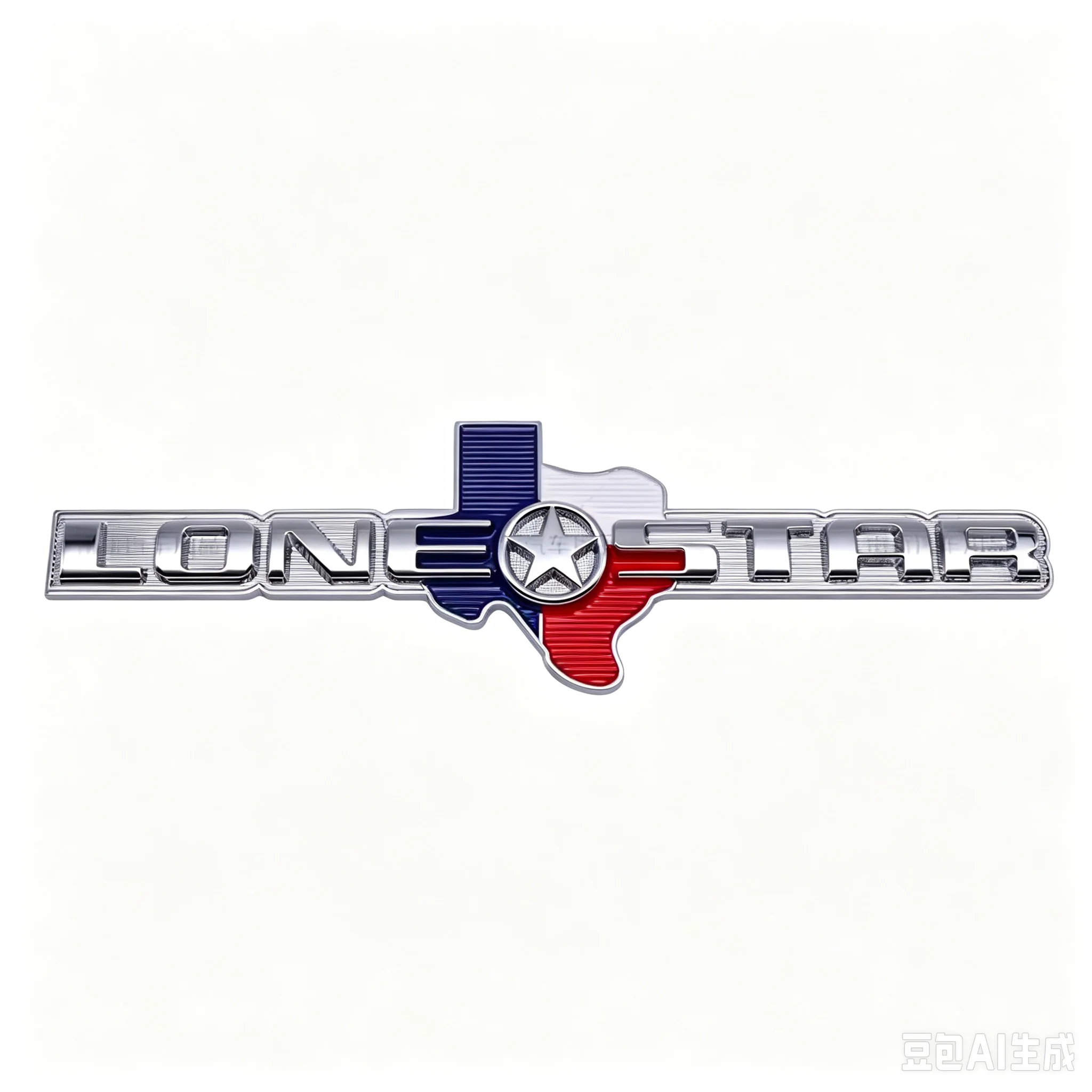 Lone Star Texas Edition 3D Metal Badge Sticker For Jeep Car Fender Tailgate Logo Modification Decor Emblem