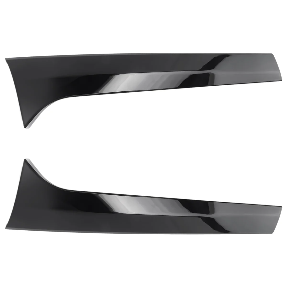 

N31R_Gloss Black Rear Side Wing Roof Spoiler Stickers Cover Trim For Mercedes Benz ML GLE Class W166 2012-2018