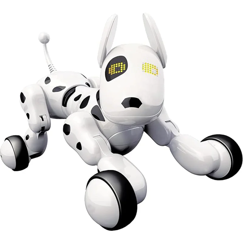 

AI puppy robot dog toy APP remote control bluetooth smart electronic AI pet dog toy children baby toy gift toys for kids