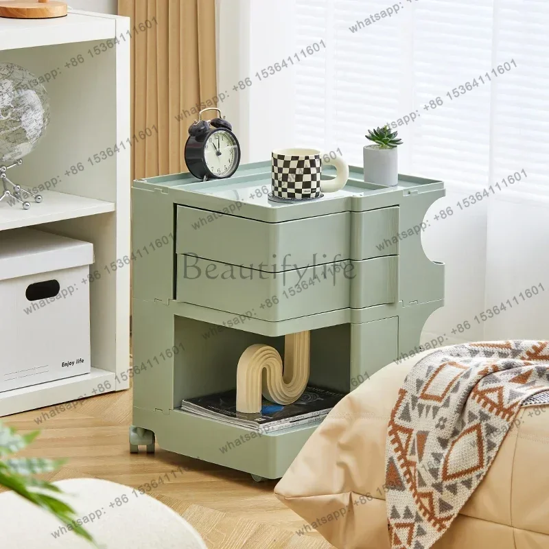 Night Table Bedroom Storage Acrylic White NightstandsLuxury Drawer Cajones De Dormitorio Bedroom Furniture