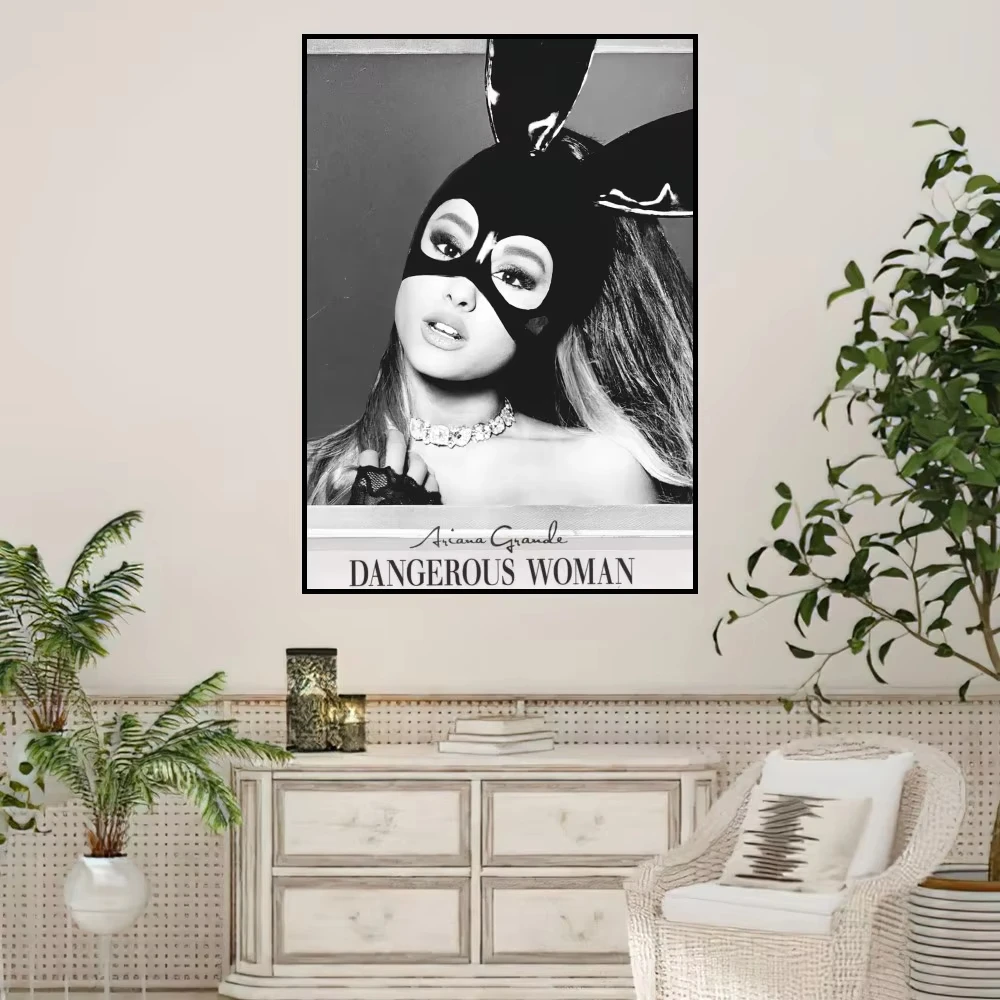 Singer A-Ariana Cool G-Grande Poster Home Prints Wall Painting Bedroom Living Room Decoration Office