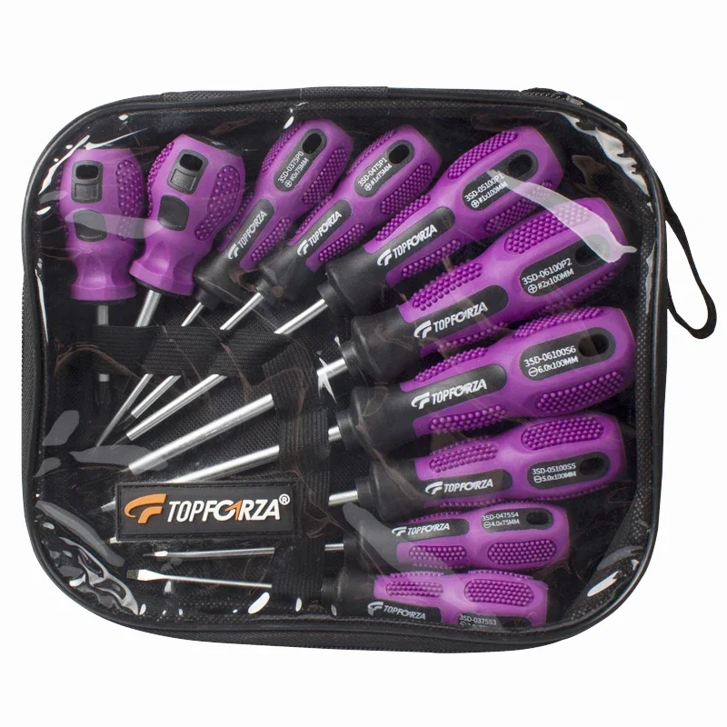 

1Sharp screwdriver set, cross one-word maintenance screwdriver, screw batch set, plus hard alloy tape magnetic.