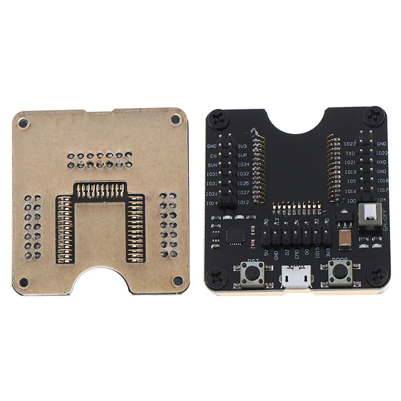 1pc ESP-WROOM-32 Programmer Socket Programmer Tool ESP32 Adapter Socket Kit For ESPRESSIF ESP-WROOM-32 Module