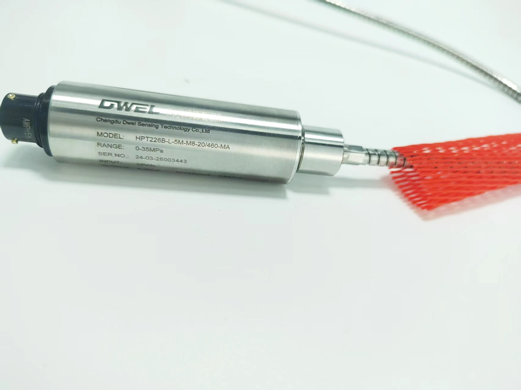 HPT Series High Temperature Melt Pressure Transmitter Sensor Transducer 4-20mA 0-10V 3.33mV/V for Extruder Fiber Production - view 6