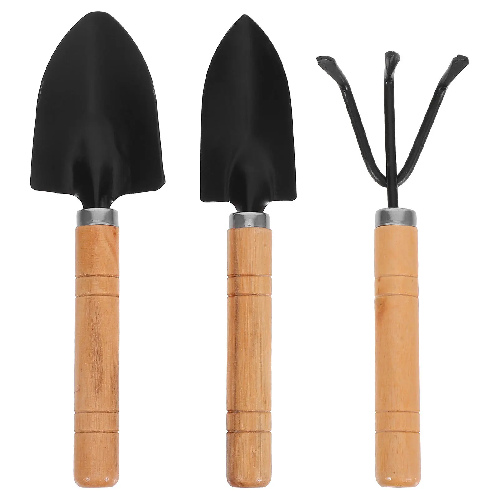 

3Pcs Mini Gardening Tool Set Compact Ergonomic Handles Soil Loosening Planting Tools Indoor Outdoor Succulent Flower Vegetable
