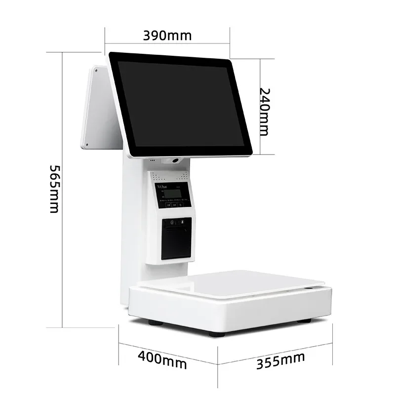 

Intelligent AI recognition, cash register scale, fruit and vegetable merchant super weighing all-in-one machine