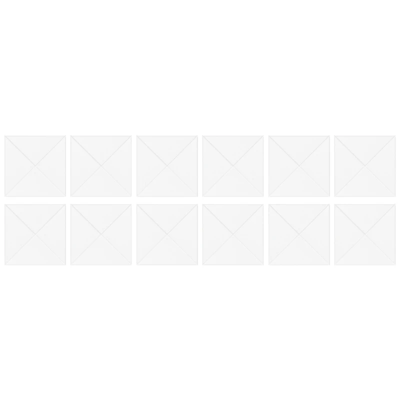 12แพ็คแผงโฟมสี่เหลี่ยมโพลีเอสเตอร์โพลีเอสเตอร์Soundproofผนังแผงสแควร์กระเบื้องที่สมบูรณ์แบบสำหรับห้องนั่งเล่นDrop Shipping