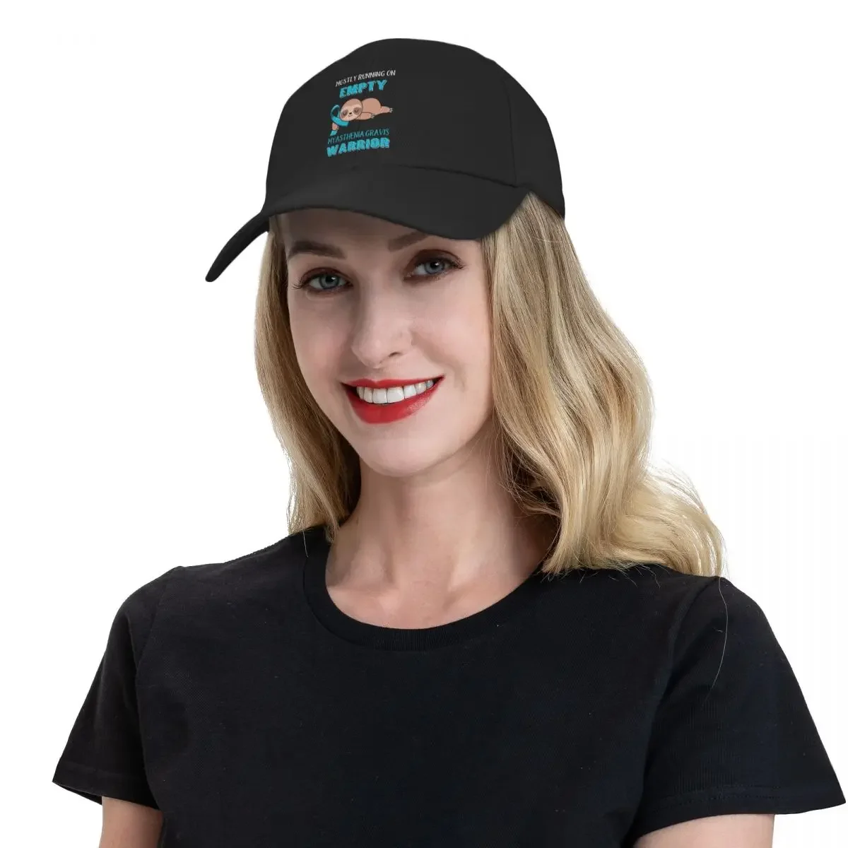 Gorra de béisbol para hombre y mujer, gorro militar de lujo para la playa, Myasthenia Gravis Warrior, para correr en su mayoría