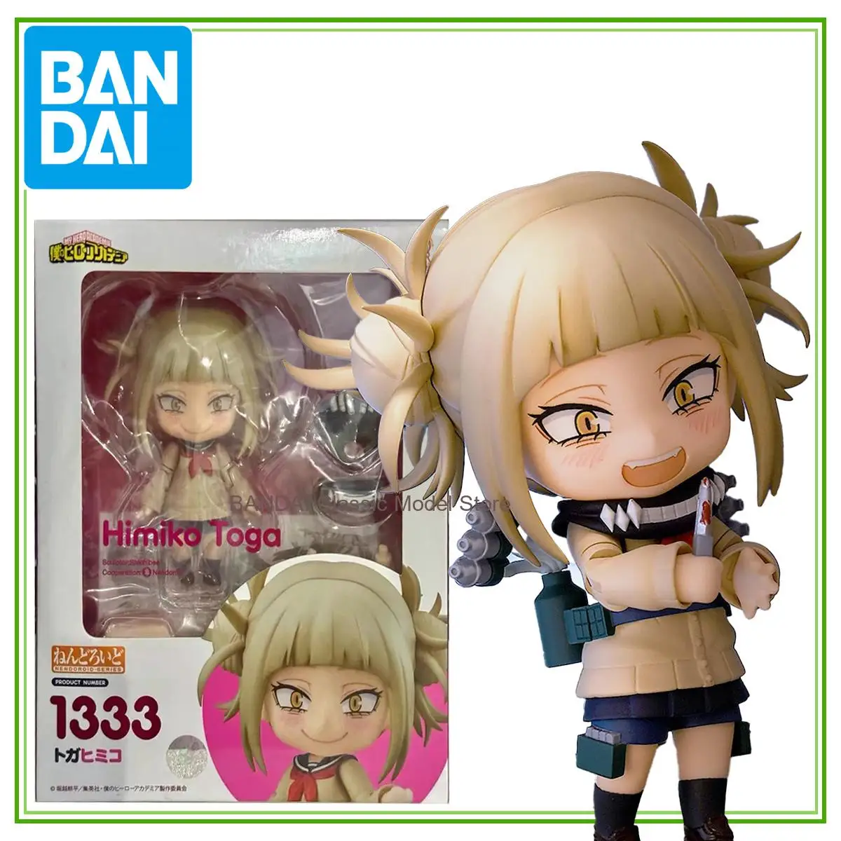 100% Original auf Lager Good Smile Company Nendoroid # 1333 Boku No Hero Academia Toga Himiko Anime-Figur Actionfigur Modell