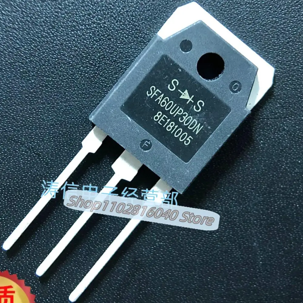 10PCS/Lot SFA60UP30DN   TO-3P 300V/60A Best Quality Imported Original Spot