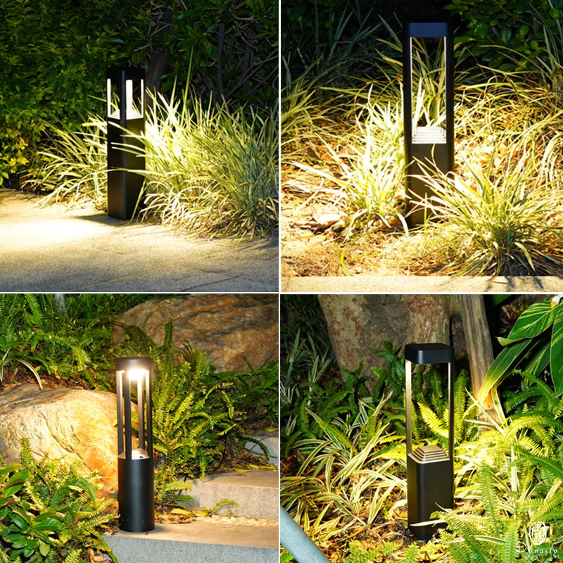 Outdoor Lawn Lamp LED Aluminum Landscape Garden Back Yard Aisle Lawn Lights IP65 Water Proof For Home Project Lighting Fixture