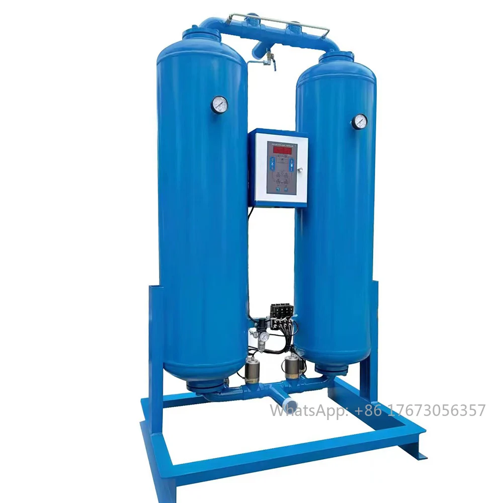 Hot Sale Product 75hp 10m3/min Heatless Adsorption Type Compressed Air Dryer Of Alumina