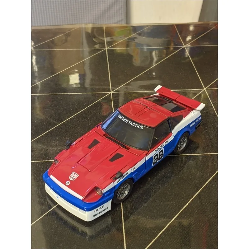 재고 있음 변환 마스터피스 KO MP19 MP-19 Smokescreen G1 시리즈 버전 애니메이션 액션 피규어 모델 장난감 컬렉션 선물