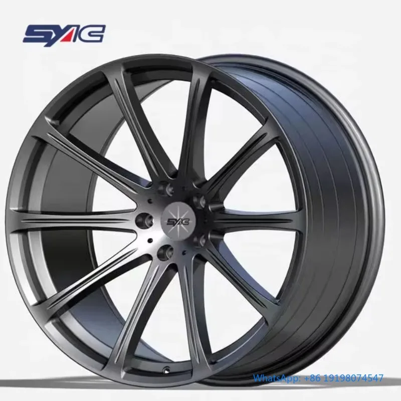 

Custom Forged 17 18 19 20 21 Inch 5 Holes Custom Color 6061 Aluminum Alloy Multi-spoke Passenger Car Forged Wheels