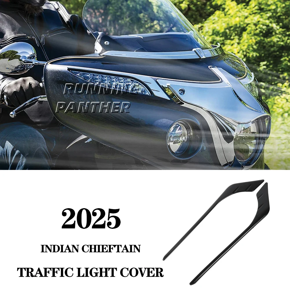 

For Indian Chieftain Roadmaster 2014-2025 Decorative Shell for Front Signal Light of New Motorcycle accessories ﻿ ﻿
