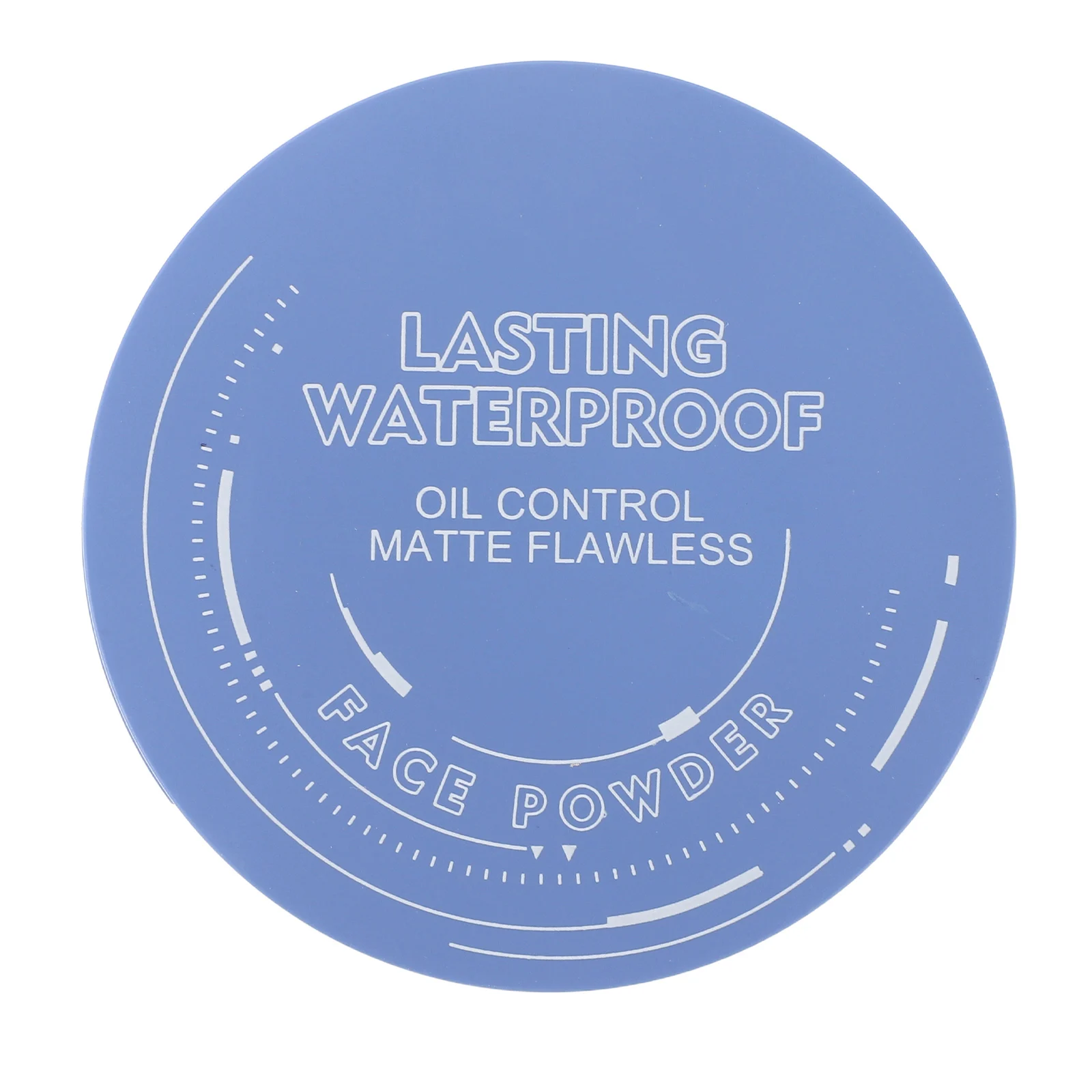 Dual-Use Matte Compact Powder Waterproof Long Lasting Full Coverage Face Setting Pressed Powder Natural Finish Oil Control