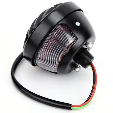 Motorcykel Bakre Bromsljuslampa För Bobber Chopper Street Glide Softail Scooters Road King Sportster 883 8 best sales Harley Bobber - №3