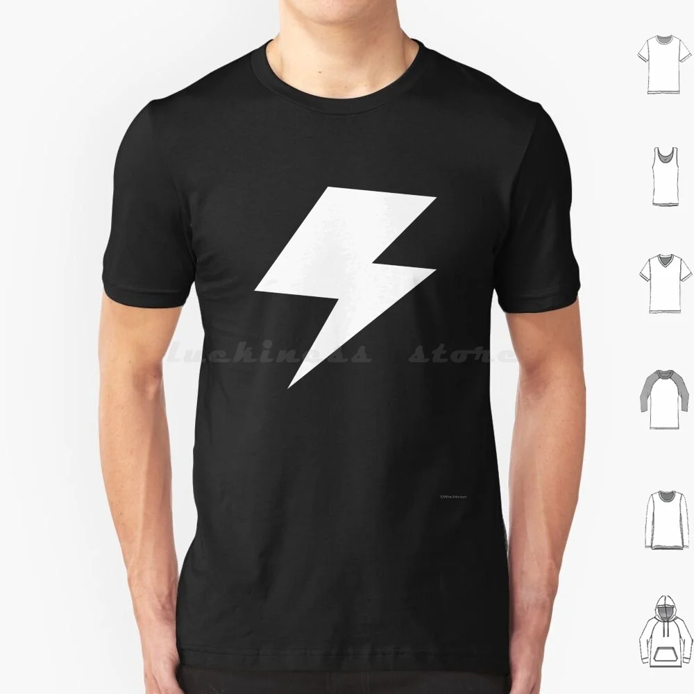White Lightning T Shirt 6xl Cotton Cool Tee Lightning Lightning Bolt White Lightning Electric Electricity