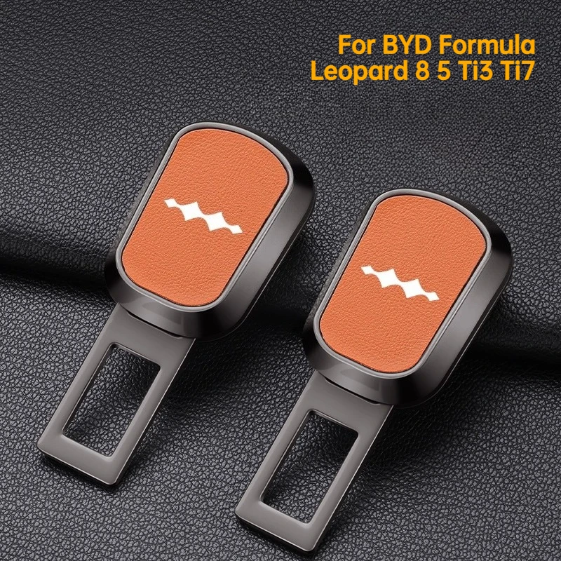 Para BYD Formula Leopard 8 5 Ti3 Ti7 extensor de Clip para cinturón de seguridad de coche hebilla de seguridad de aleación bloqueo de cinturón de seguridad hebilla enchufe extensión de relleno
