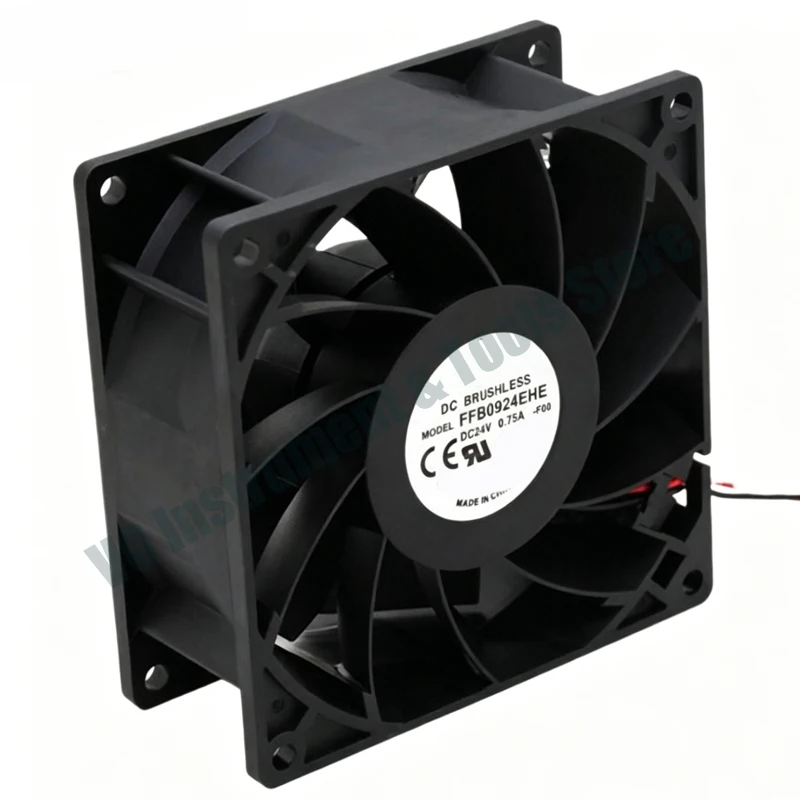 Neuer 92mm Lüfter für Delta FFB0924EHE 90mm 24V 0.75A 9238 9038 Inverter Server-Kühlung mit Hocheffizientem Luftstrom – Detail 2