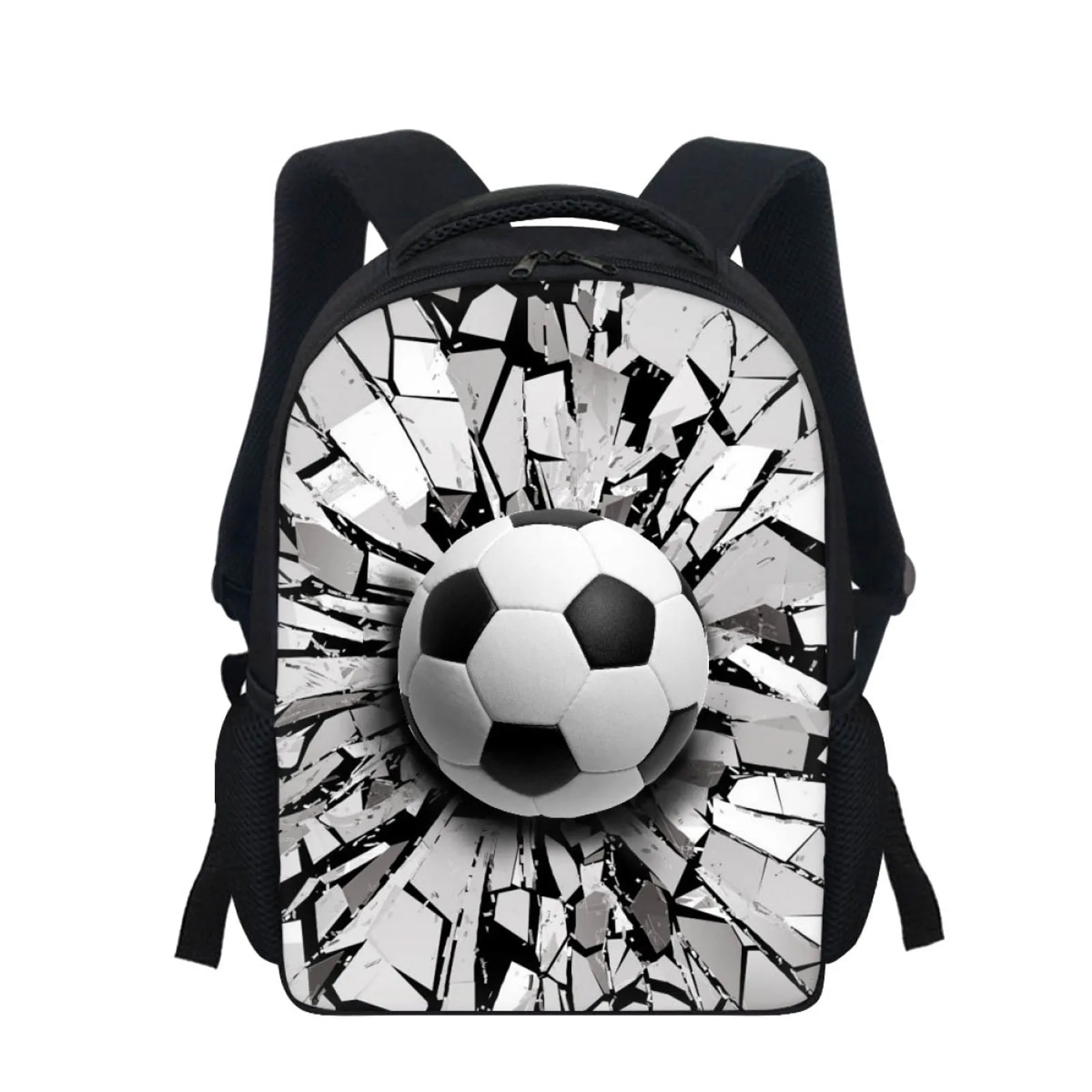 Backpack Football Pattern Vital Cute Backpack Student Lightweight Practical Lunch Backpack for Men Anime Backpack Space Backpack