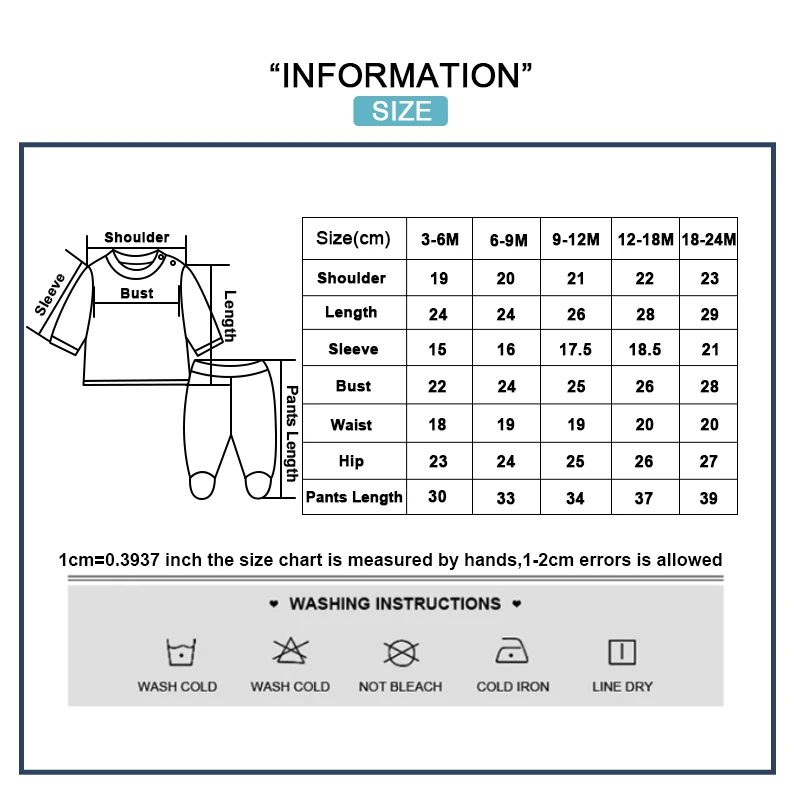 2-Piece Unisex Baby Grey Warm Clothing Set Winter 3-24 Months Boys Girls Tops+Boot-shaped Pants Suit Infant Outfits