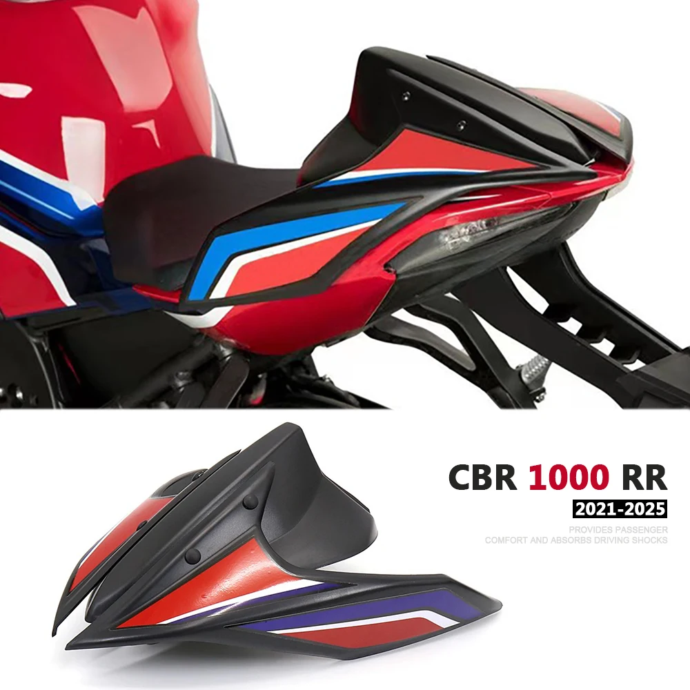 Capô de assento para honda cbr1000rr cbr 1000 rr 2021-2025 capa de assento traseiro carenagem assento do passageiro acessórios do corpo da motocicleta
