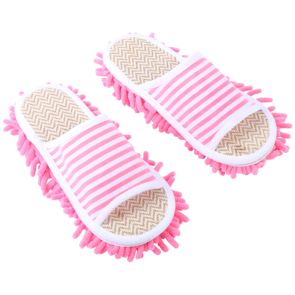 

1 Pair Japanese Style Cloth Slippers Lightweight Non-Slip Indoor Shoes For Home All Season Comfortable Walking Antiskid Footwear