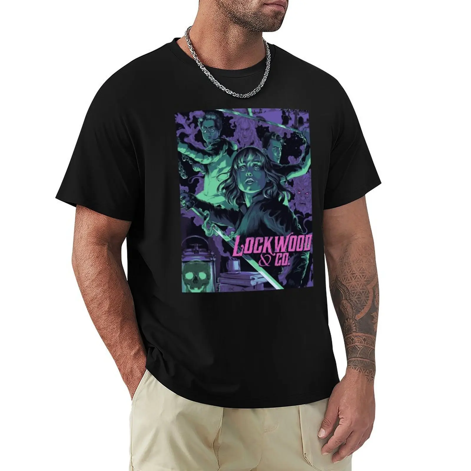 

Lockwood and Co tv show  T-Shirt customs shirts graphic tee fashion shirts quick-drying oversized t shirts for men